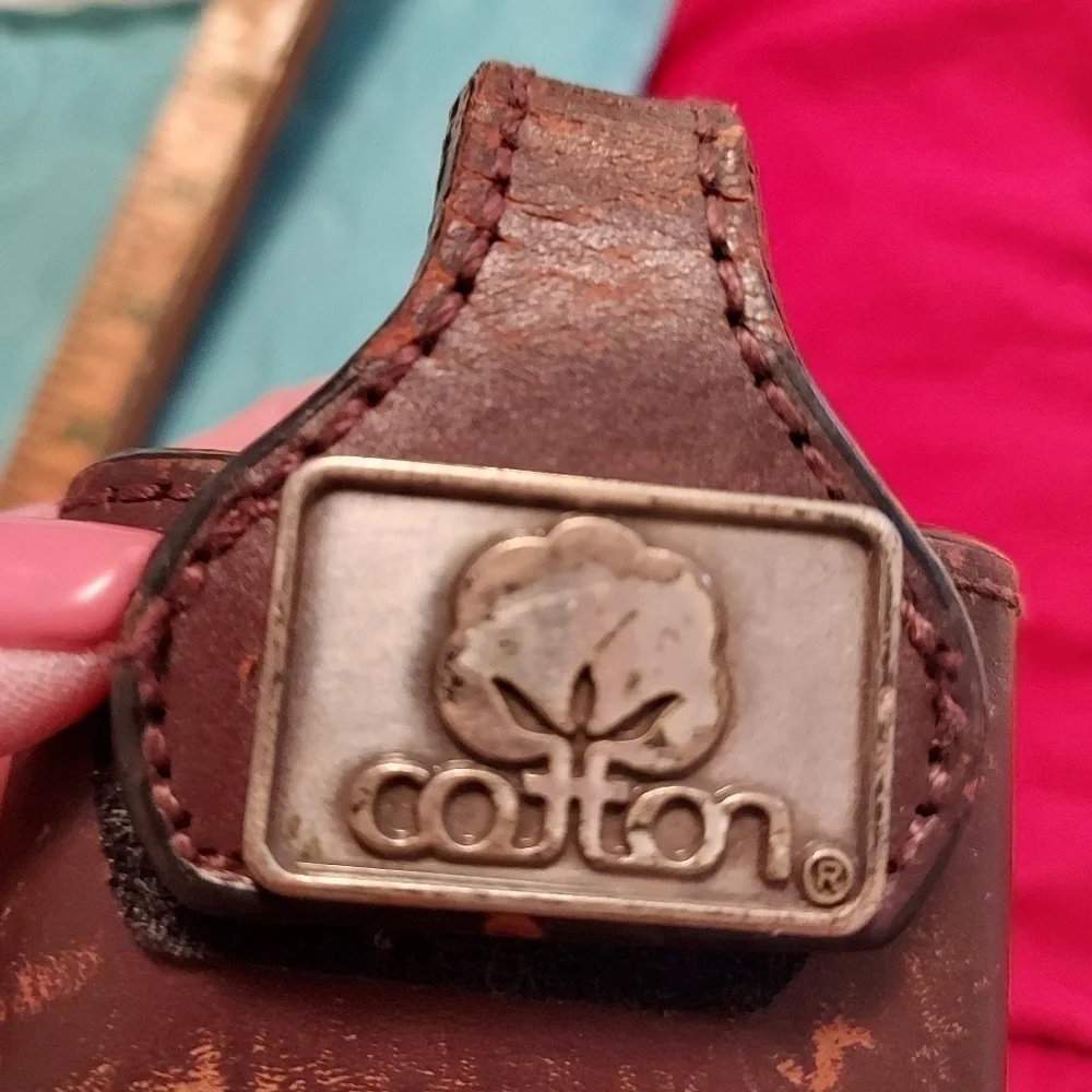 Xsmall leather phone case clip on